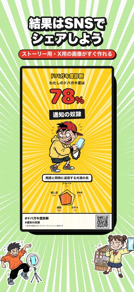 シェア用の結果画像